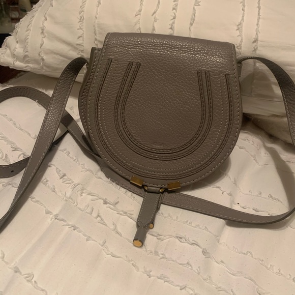 Chloe Mini Marcie Bag - Gray - Picture 6 of 8